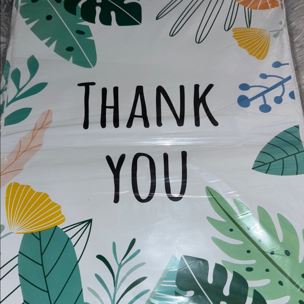 18 pieces 10x13 poly mailers. 6 of each design. - Picture 7 of 7